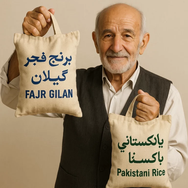 تفاوت برنج فجر با برنج پاکستانی