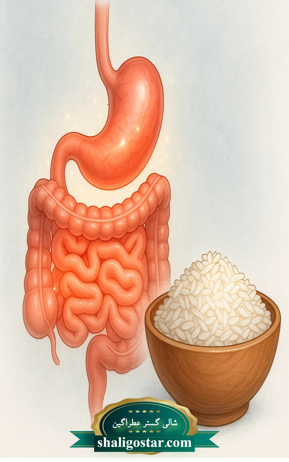 تاثیر برنج بر دستگاه گوارش انسان