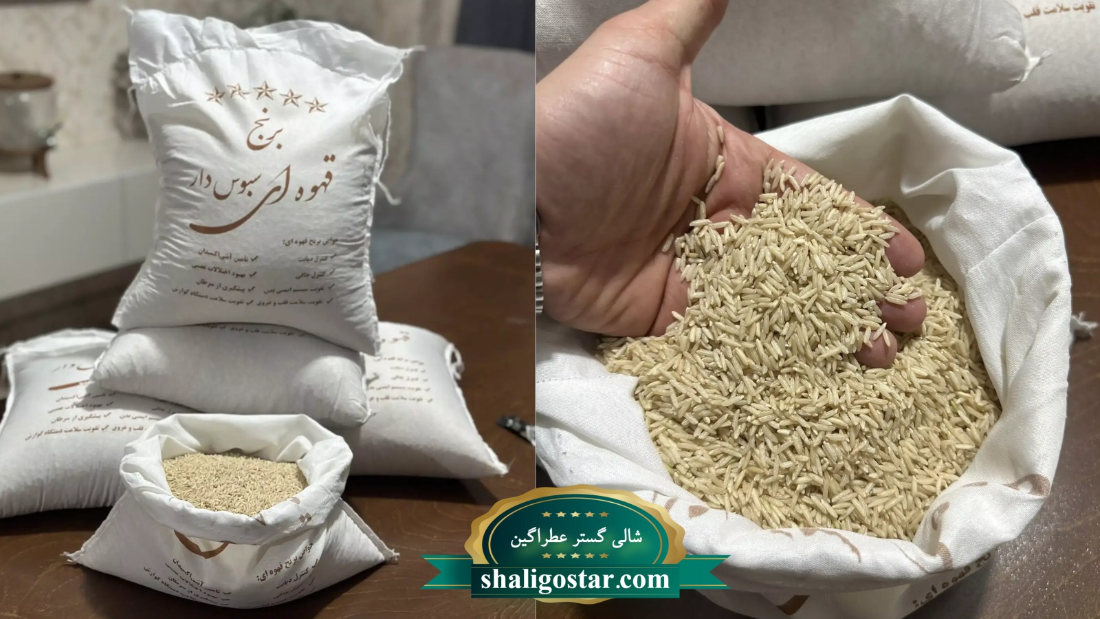 برنج قهوه ای را ازکجا بخریم؟ 8 نحوه خرید برنج قهوه ای شالی گستر