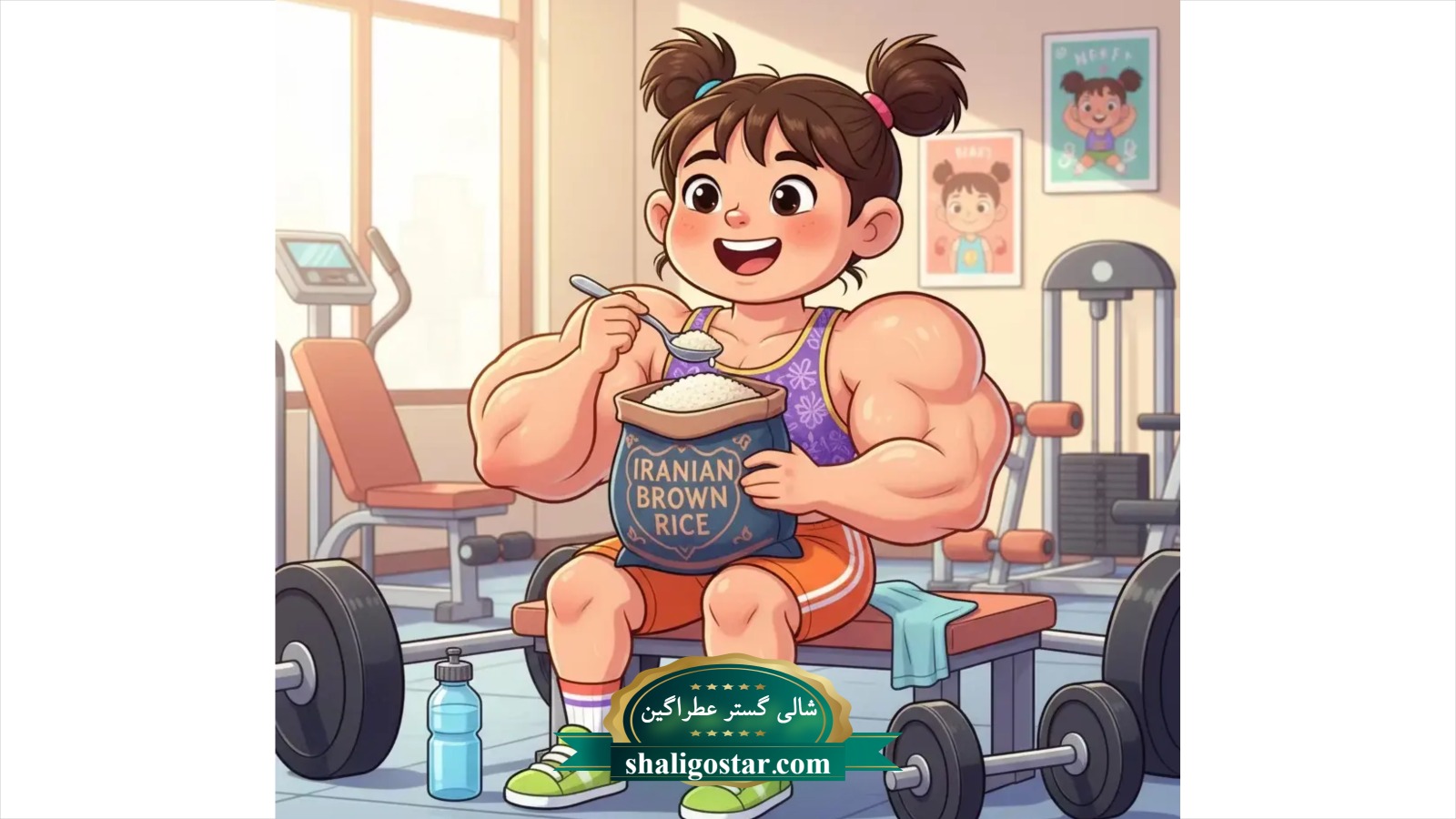 تاثیر برنج قهوه ای برای ورزشکار