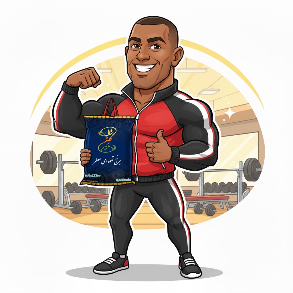 برنج قهوه ای و ورزش