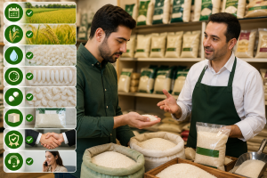 برنج تازه کی وارد بازار میشه