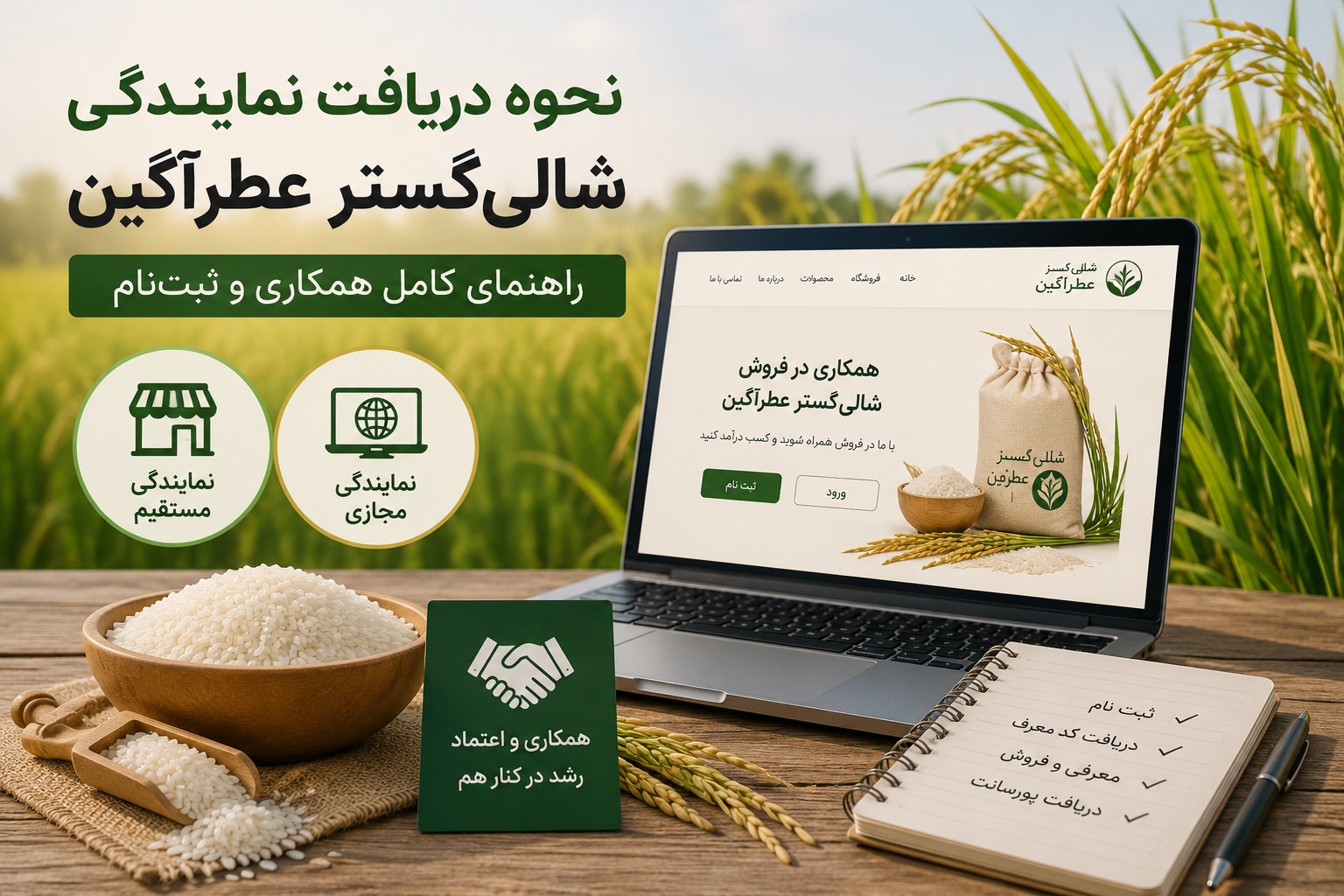 صفحه اصلی 55 نحوه دریافت نمایندگی