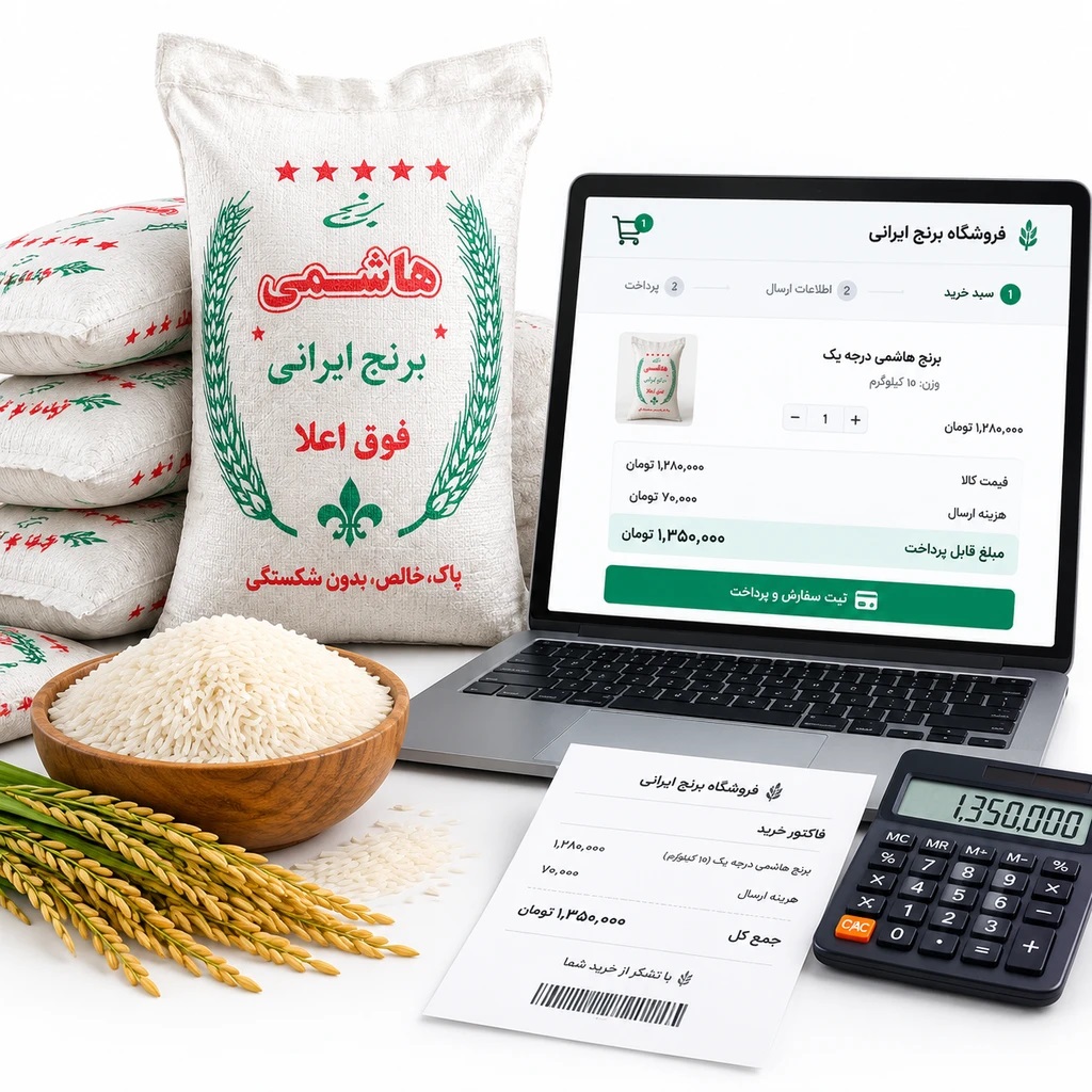 اشتباهات رایج هنگام خرید برنج اینترنتی